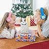 Riwbox-Baosilon-FB-7S-Kids-Headphones-Bluetooth-LED-Light-Up-Bluetooth-Foldable-Headphones-Over-Ear-Volume-Limited-Safe-758595dB-with-Mic-and-TF-card-Children-Headphones-for-School-BlueGrey Riwbox Baosilon FB-7S Kids Headphones Bluetooth, LED Light Up Bluetooth Foldable Headphones Over Ear Volume Limited Safe…