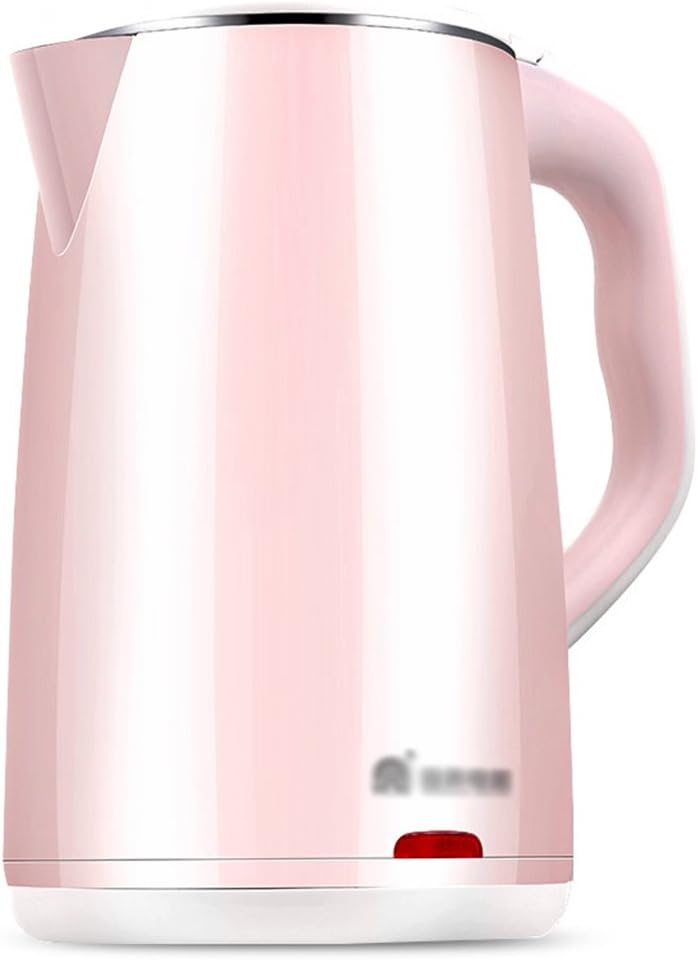 Electric kettle household insulation automatic power off 304 stainless steel 1.8L large capacity Water Kettle ( Color : Pink )