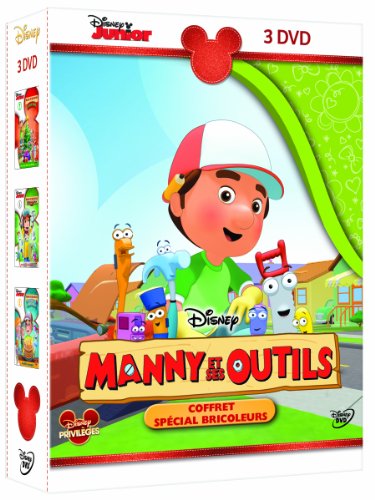 Manny Et Ses Outils - Coffret - Joyeux Noël + La Grande Course + Le Super Anniversaire - Pack
