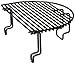 Primo 312 Extended Cooking Rack for Primo Oval Junior Grill, 1 per Box
