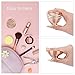 Makeup Blender Sponge 3 Pcs Set - Beauty Sponge Foundation Blending Sponge with Egg Sponge Blending Holder Stand, Flawless for Liquid & Creams & Powers