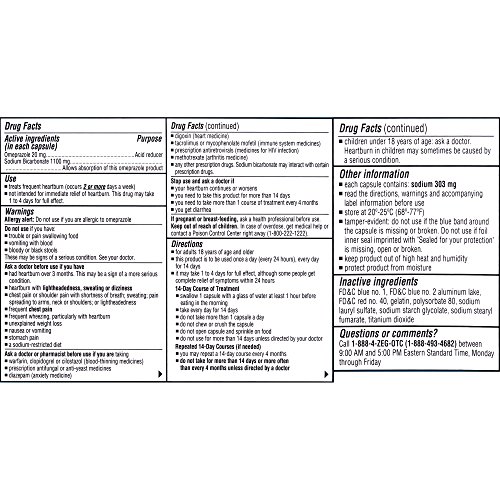 Zegerid Capsule, 42count Package Buy Online in UAE. Health and Beauty Products in the UAE