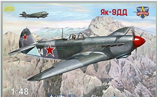 ***NEW** Yakovlev Yak-9DD Soviet fighter 1/48 by Modelsvit 4804 FREE SHIPPING