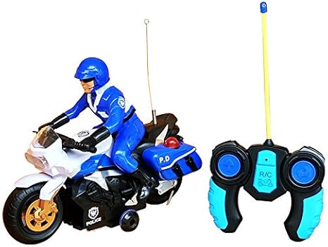remote control police motorcycle