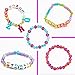 Liberty Imports ABC Beads & Charms Friendship Bracelet Jewelry Making Kit - Over 1000 Beads