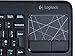 Logitech Wireless Touch Keyboard K400 with Built-In Multi-Touch Touchpad, Black (Renewed)