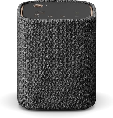 Yamaha TRUE X SPEAKER 1A Kabelloser Surround und Bluetooth Lautsprecher für die TRUE X BAR – In Karbongrau