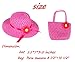 Girls Tea Party Hats and Purse for Kids Child Babe Little Playtime Birthdays Easter Party Supplies Accessories, Includes 6 Purses and 6 Daisy Flower Sunhats（Blue, Rose, Red, Yellow, Purple, Pink）