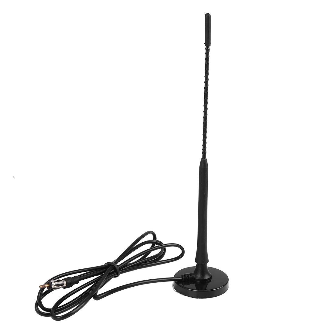X AUTOHAUX DC 12V Magnetic Base Roof FM AM Radio Car Signal Antenna Aerial