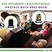 Extra Large Car Backseat Organizer - Comes with Kick Mat - FREE eBook - Kids Toy Storage