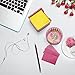 Desk Organizer Office Desk Set: Desktop Accessories for Women Teens. Includes Paper Magazine File Holder - Mail Holder Pen Cup Note Holder Clip Cup Cute Decor for Storage Supplies Organizers - Pink