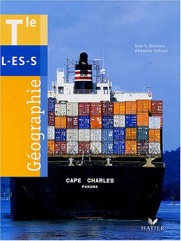Géographie, Tle L-ES-S
