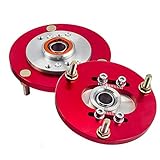 maXpeedingrods Front Suspension Camber Plates Top Mounts for BMW E36 3 Series 1992-1999 316i, 318i, 318is, 318ic, 323i, 323ic, 323is, 325i, 325is, 325ic, 328i, 328is, 328ic, M3 - Red