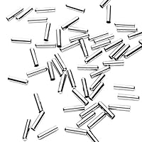 fayle 50PCS Shoelace Tips for Canvas Sneakers, Metal Aglets Shoelace Tip Head Durable Seamless Shoelace Tips DIY Repair Replacement