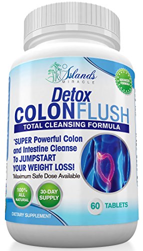 Detox Colon Flush For Weight Loss - Eliminates Toxins To Lose Weight Fast! Powerful Cleanse Effect Jumpstarts Your Weight Loss. Take With 95% HCA Garcinia Cambogia Extract To MAXIMIZE Your Results!