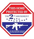 Owner is Armed Warning 2nd Amendment Guns Firearm Sticker Vinyl Decal 3x6