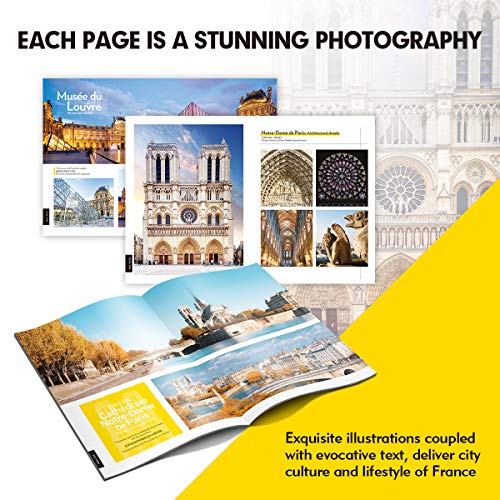 CubicFun National Geographic 3D Puzzle for Adults Kids Notre Dame de Paris Model Kits France Architecture Gothic Cathedral Model Building Puzzles with Booklet, Gifts for Woman Men, 128 Pieces