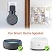 Matone Outlet Wall Mount Holder for Dot 3rd Generation & Mi AI, A Space-Saving Solution for Your Smart Home Speakers, Clever Dot Accessories with Cord Arrangement Hide Messy Wires - Black