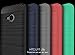 HTC U11 Life Case, PUSHIMEI Soft TPU Brushed Anti-fingerprint Full-body Protective Phone Case Cover For HTC U11 Life (Navy Blue)