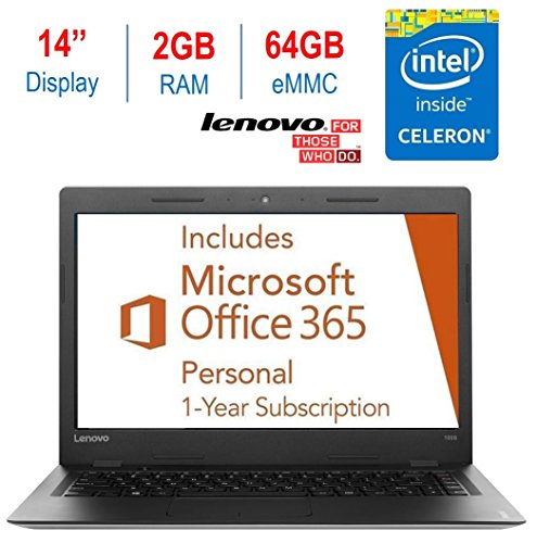 2017 newest model lenovo ideapad 14" hd led backlight laptop…