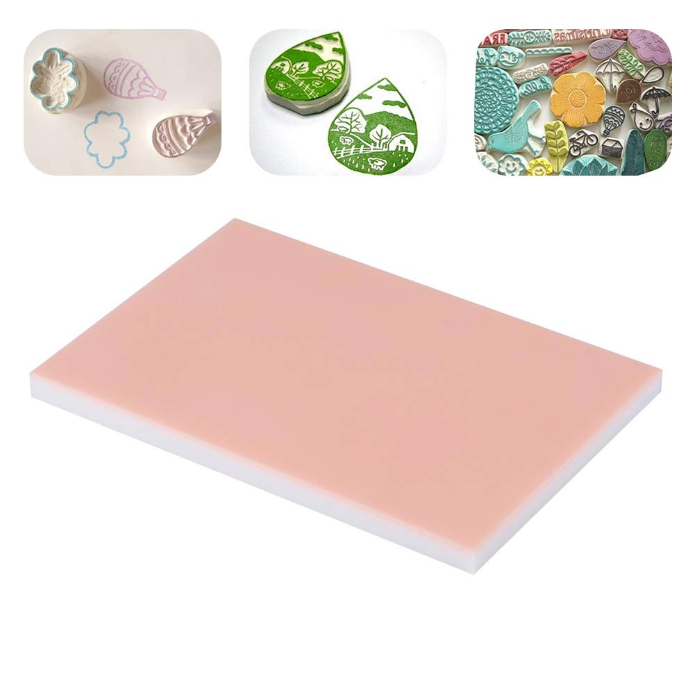 Rubber Stamp Carving Blocks, Soft and Durable Colored Rubber Blocks for Printing Crafting DIY Stamps Making Kits for Art Lovers