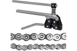 Ansoon #60-100 Roller Chain Breaker Splitter Detacher Cutter Tool for 60 80 100 12B 16B 20B C2040 C2042 C2050 C2052 A2040 A2050 Roller Chain Fit for Motorcycle Bicycle Go Kart ATV Chains Replacing