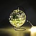 ANTSIR Outdoor Solar Powered Copper Wire String Lights,200 LEDs 66ft 8 Modes,Waterproof for Landscape,Garden,Trees,Weddings,Parties