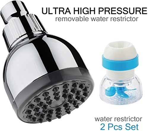 High Pressure Shower Head,The Best Shower Head for Low Water Pressure, Boosting, Wall Mount, Bathroom