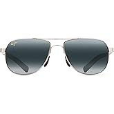 Maui Jim Polarized Men's and Women's Guardrails Aviator Sunglasses