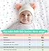 3-Pack Fitted Bassinet Sheets, Compatible with Halo, Snoo, Graco, Dream On Me, Delta, and Other Standard Size Bassinets - Fits Oval, Hourglass, & Rectangle Shapes (Size 32 x 16 x 4 Inches)