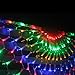 Fuloon 8 Modes 3 Meter x 0.8 Meter 504 LED Colorful Indoor/Outdoor Net Peacock Web Light