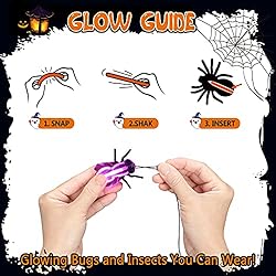 82 Pcs Glow Critters For Halloween Party