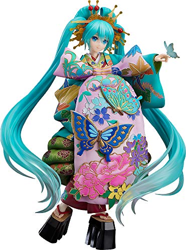 Good Smile Character Vocal Series 01: Hatsune Miku (Chokabuki Kuruwa Kotoba Awase Kagami Version) 1:7 Scale PVC Figure