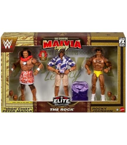 WWE Mattel The Rock Top Picks Elite Collection Action Figure