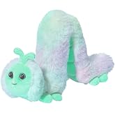 Douglas Groovy Inchworm Plush Stuffed Animal &ndash; Soft Tie-Dye Caterpillar Bug Plush Toy, Cute Cuddle Bugs Collection Insect Stuffed Animal for Kids, 8 Inch