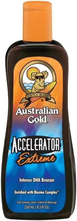 Australian Gold Accelerator Extreme Lotion 250ml Tanning Intensifier