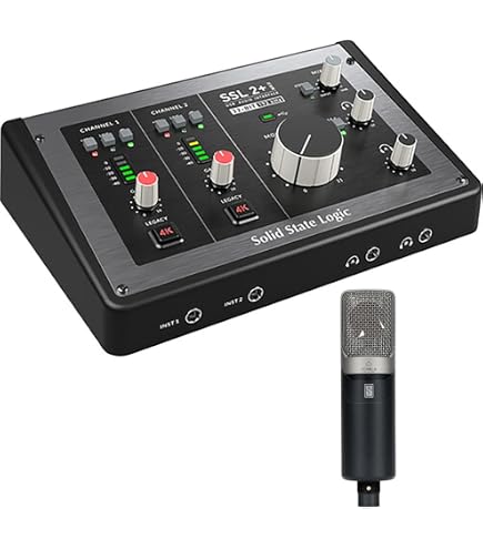 Amazon.com: Solid State Logic SSL 2+ MKII - 2x4 USB Audio