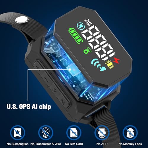 VERSMELO GPS Wireless Dog Fence, Electric Fence for Dogs, Perimeter Collar Fence System, Radius 33-1999 Yards, IPX7 Waterproof, Beep Vibration Shock Correction, for Pets Over 18 Lbs