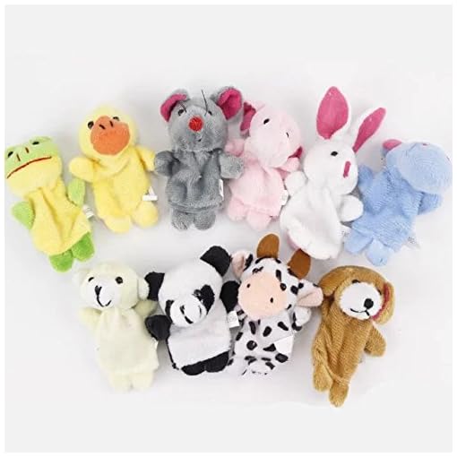 22 pcs Plush Animals Finger Puppet Toys - Mini Plush Figures Toy Assortment for Kids, Soft Hands Finger Puppets Game for Autistic Children, Great Family Parents Talking Story Set - Image 5