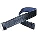 AAR Kilt Belt for Men Leather Black Rampart Lion Embossed Design Scottish Highland S-2XL