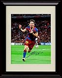 Framed Lionel Messi Autograph Replica Print - Great Ever? - Spanish Club Barcelona
