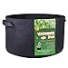 VIVOSUN 5-Pack 15 Gallon Plant Grow Bags, Heavy Duty Thickened Nonwoven Fabric Pots with Handles