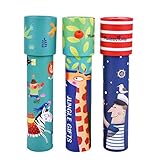 Fengirl Kids Classic Paper Kaleidoscope, Best Gift Idea, 3 Pack