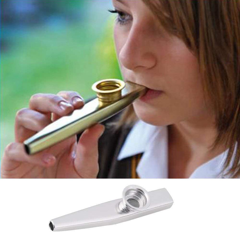 Lega di metallo Kazoo Harmonica Flauto in bocca Kids Party Gift Kid