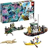 LEGO Hidden Side Wrecked Shrimp Boat 70419 Building Kit, App Toy for 7+ Year Old Boys and Girls, Interactive Augmented Reality Playset (310 Pieces)