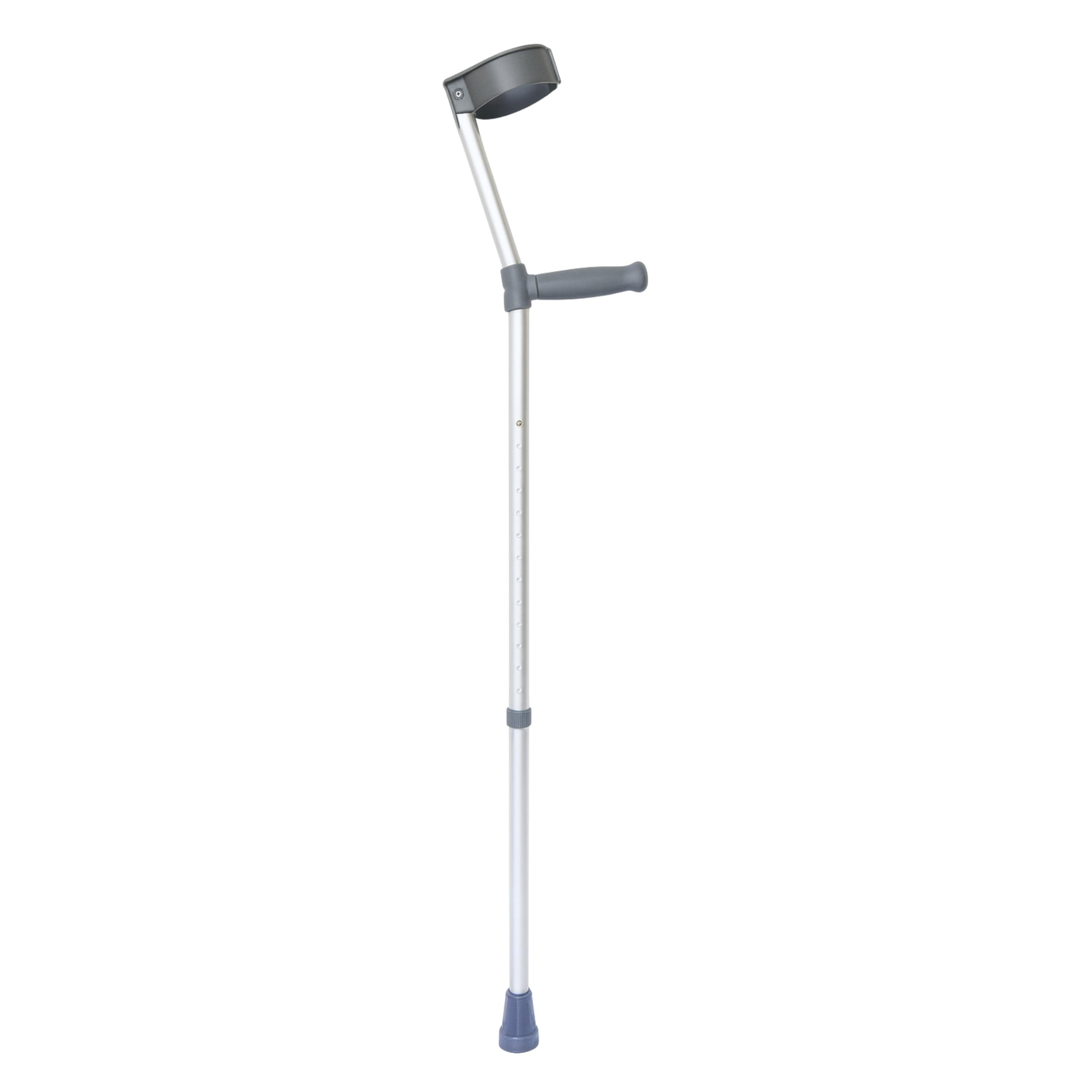Days Adjustable Crutches, Standard Handle, Single Adjustable, 660 - 940 mm (27 - 37 Inch) , Forearm Crutch Assistance , Lightweight Walking Aid (Eligible for VAT relief in the UK)