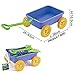 IQ Toys Budding Gardener Wagon and Tool Set for Kids 16 Pieces with Soil, Gardening Seeds, Water Pail, Planting Pots, Rake and More Accessoriesthumb 3
