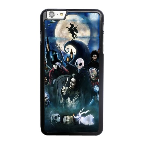 Tim Burton Movie Characters Phone Cover Case For iPhone 6 6S plus 5.5 inch Cell Phone Black CGD155447
