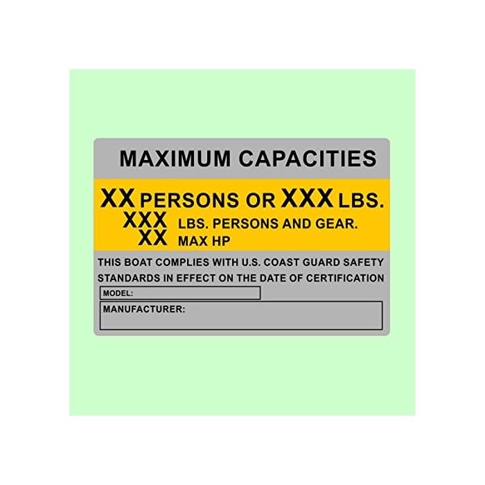 Buy Capacity Boats Outboards Decals Vinyl Stickers Boat Outboard Motor