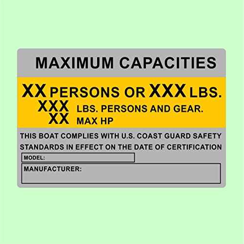 Buy Capacity Boats Outboards Decals Vinyl Stickers Boat Outboard Motor